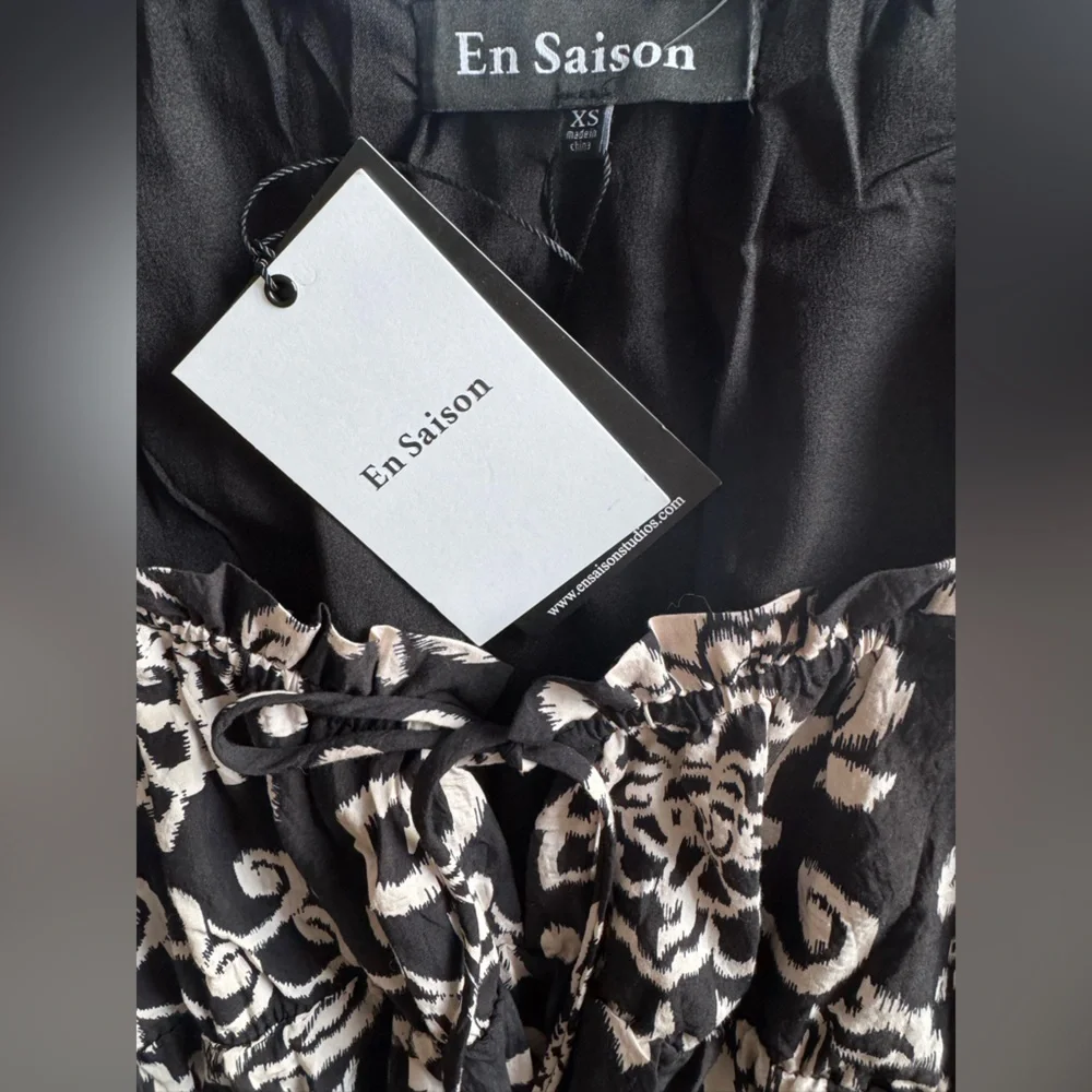 En Saison Mini Dress SunDress Party Events Festive Size XS NWT - Picture 3 of 11